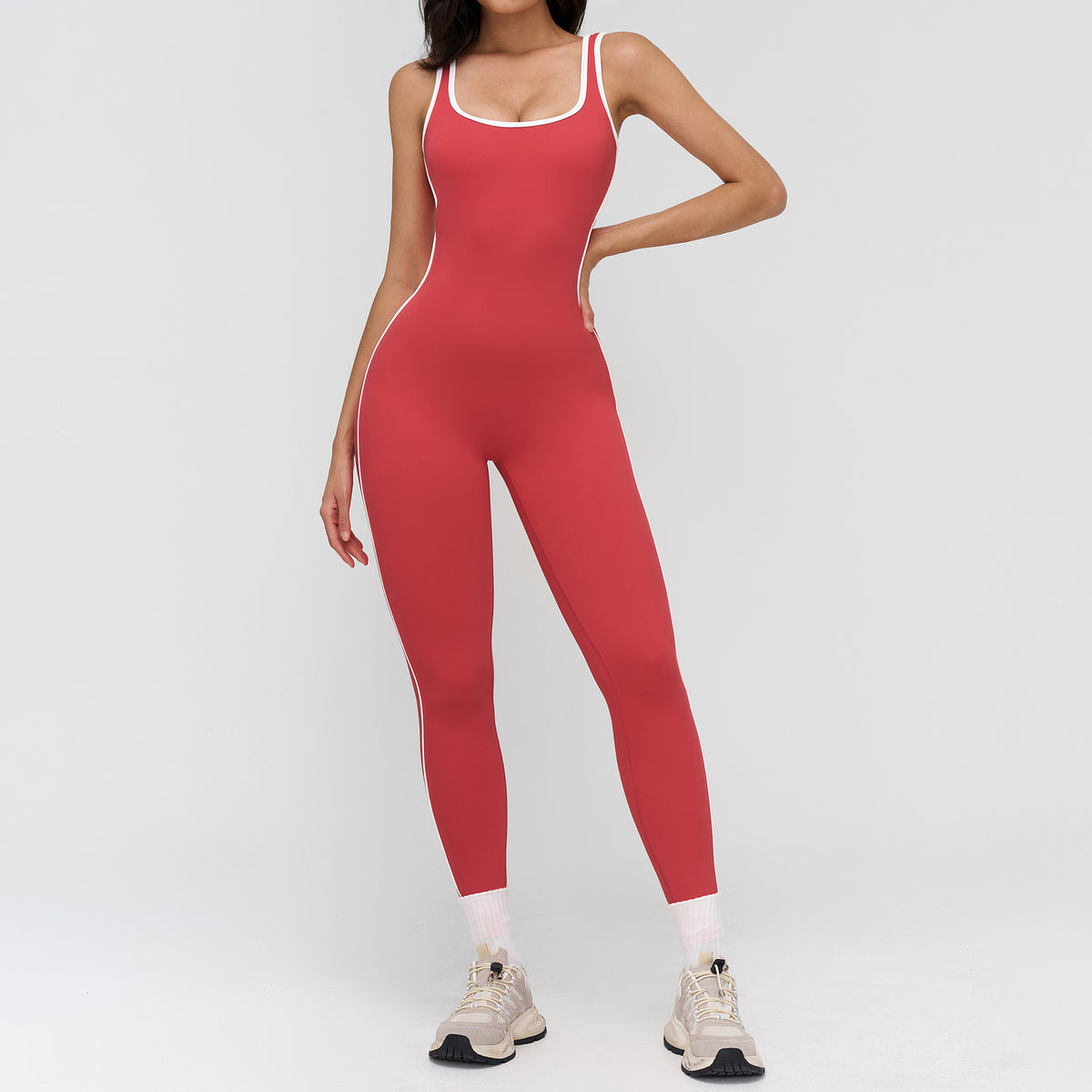 ContourFlex Colour-Block Jumpsuit