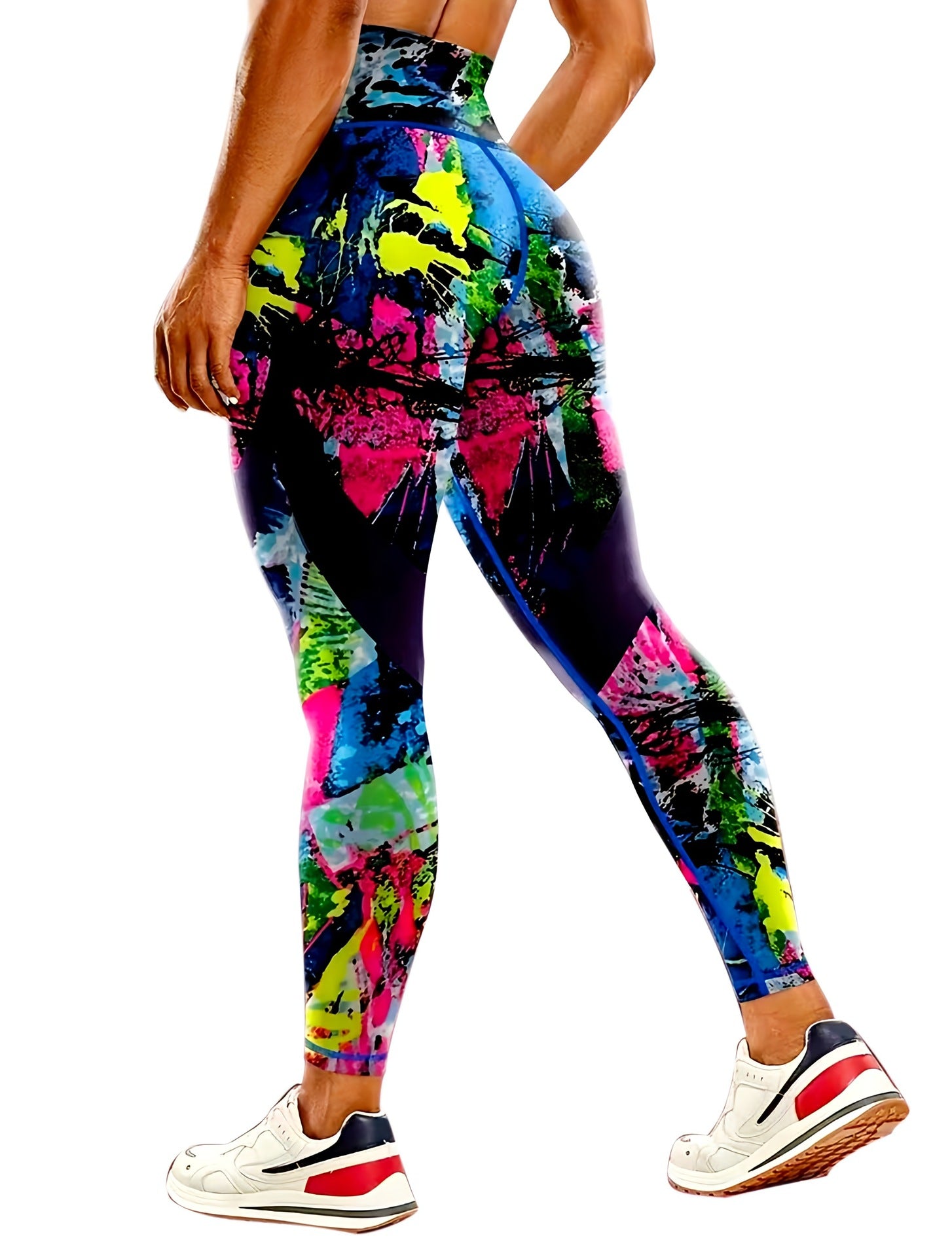 FlexPrint High-Waist Leggings