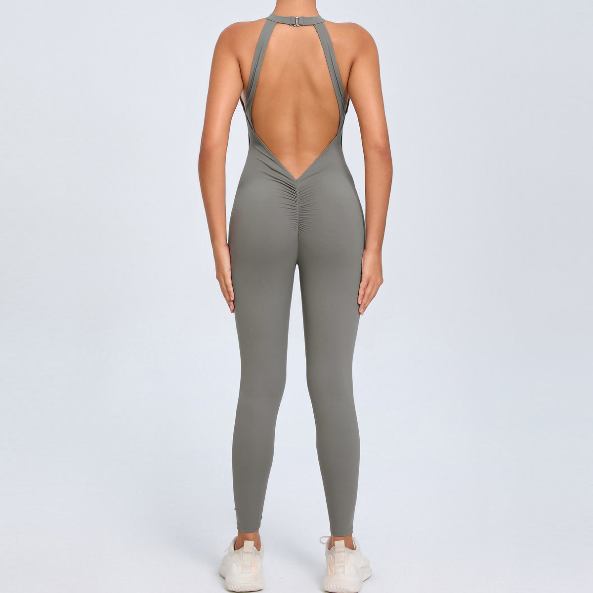 SculptBack Halter Performance Jumpsuit