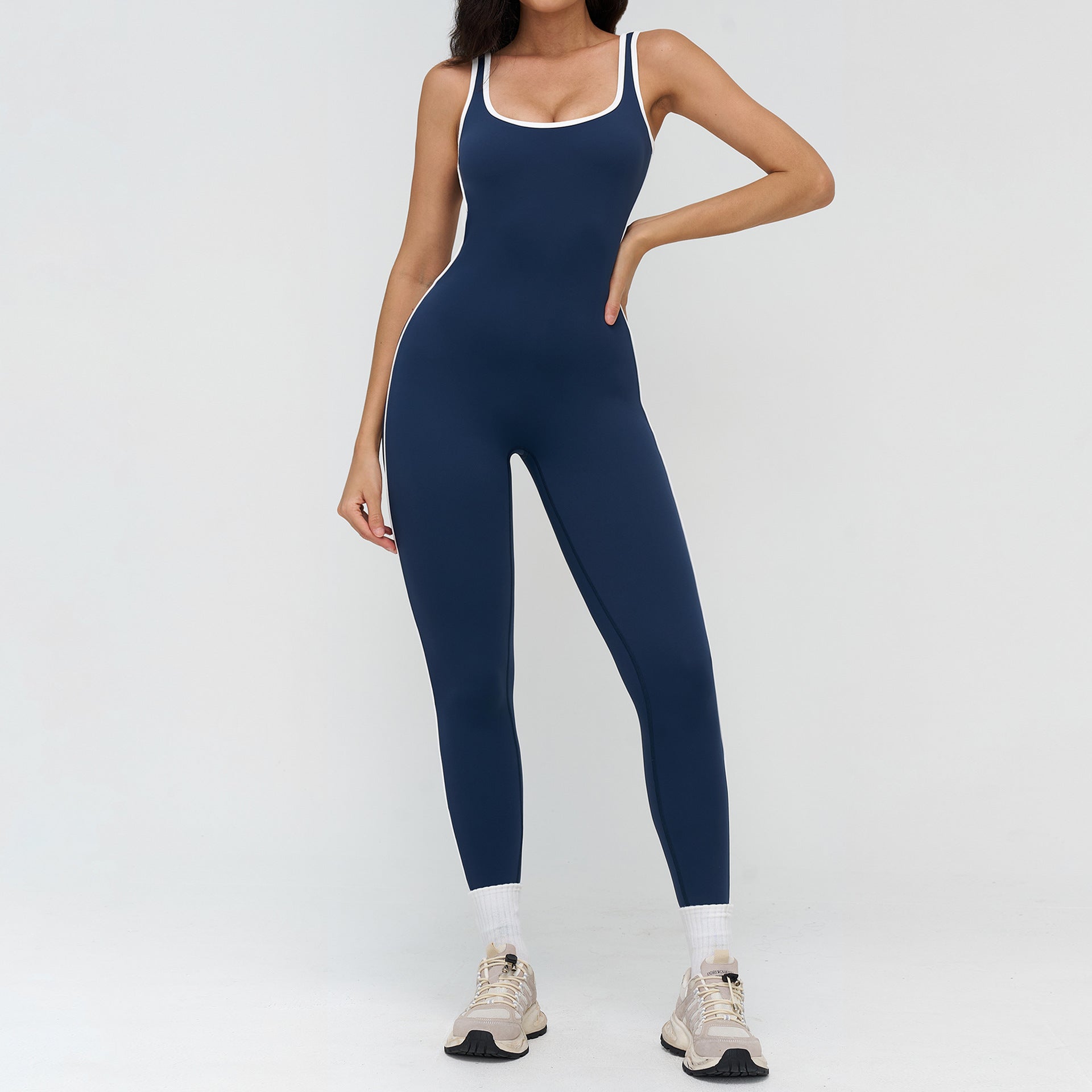 ContourFlex Colour-Block Jumpsuit