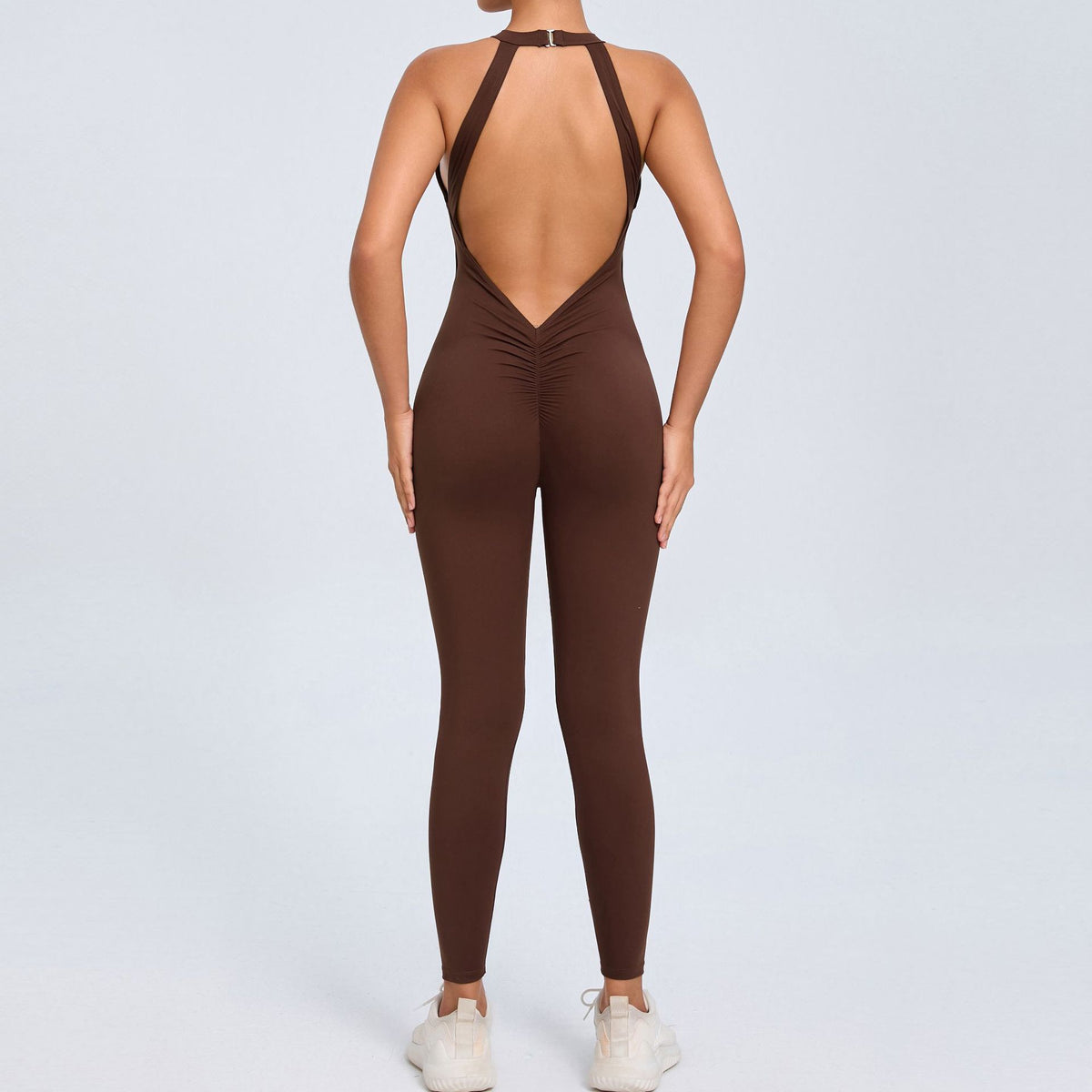 SculptBack Halter Performance Jumpsuit